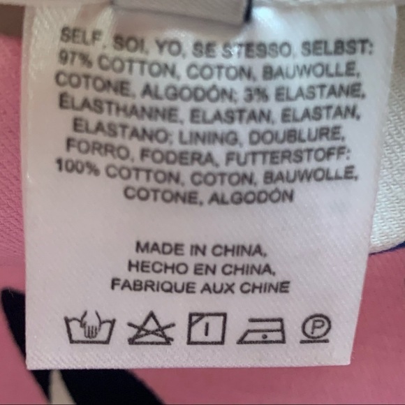 Anthropologie Whit Two Mod Floral Print Sleeveless Shift Dress Size 0 - Picture 14 of 15